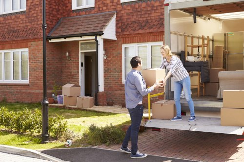 Local movers helping with a residential move in Chiswick