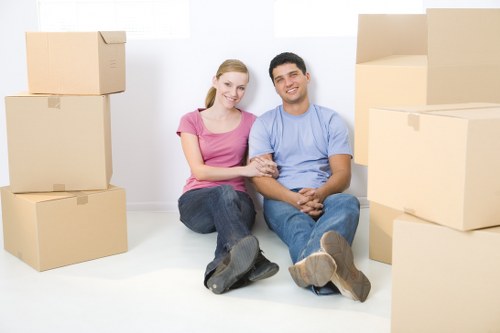 Removal company reviewing service records and complaint details