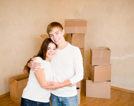 Van transport for boxes and household items in west London