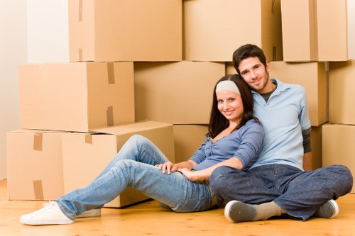 Local van service supporting a flat move near Chiswick High Road