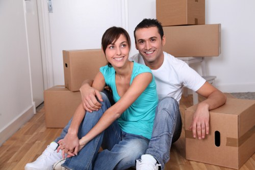 Local moving truck for house and office relocations in Chiswick