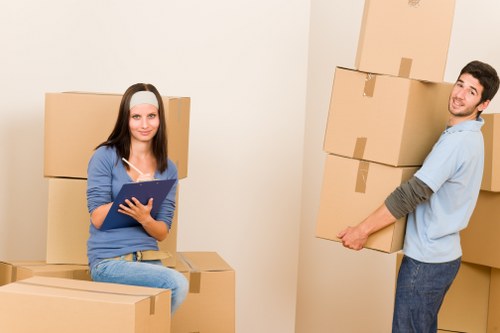 Van removal service supporting a local office move in Chiswick